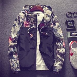 Men’s floral jacket
